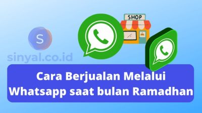Ilustrasi : cara berjualan melalui whatsapp saat bulang ramadhan