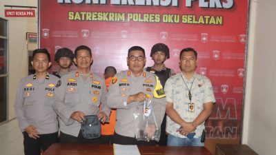 Detik-Detik Menegangkan! Polres OKU Selatan Berhasil Tangkap Dua Pemilik Senpi Ilegal