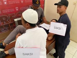 Doorstop Polres OKU Selatan: Rekonstruksi Pembunuhan oleh Polsek Pulau Beringin