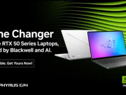 Rekomendasi Laptop Gaming ASUS ROG RTX™ 50 Series, Mulai Rp19 Jutaan