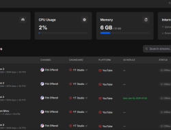 Cara Install StreamFlow di aaPanel (Lengkap + FFmpeg, PM2, dan Reverse Proxy)