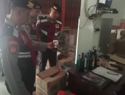 SAT SAMAPTA POLRES OKU SELATAN INTENSIFKAN RAZIA WARUNG MIRAS DALAM OPS PEKAT MUSI 2026