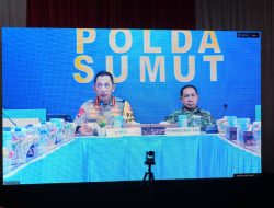 Lapor Kapolri via Vicon, Kapolda Sumsel Pastikan 4.303 Personel Siaga Penuh di Malam Takbiran