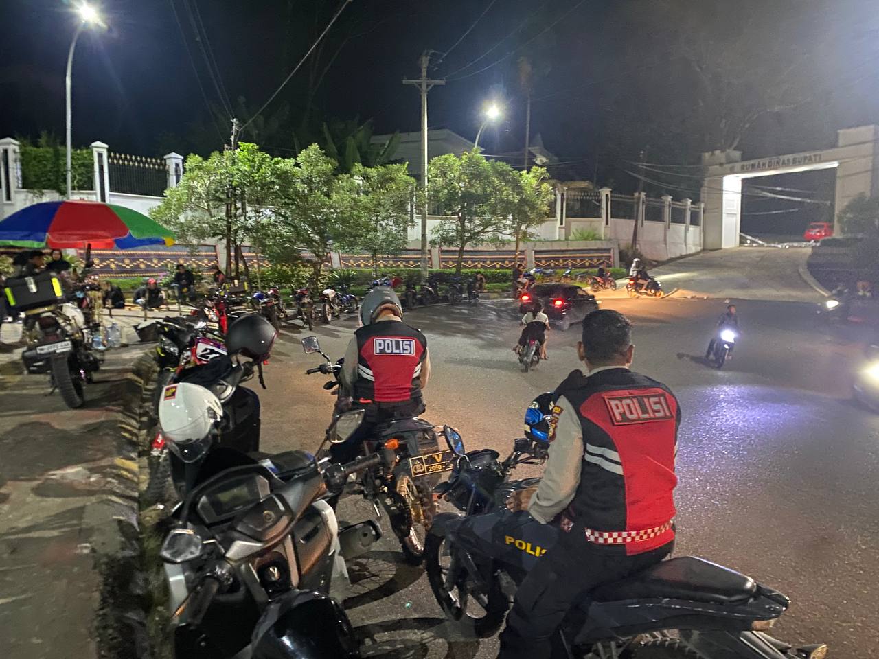 Apel personel Polres OKU Selatan di Terminal Muaradua