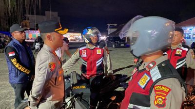 Apel personel Polres OKU Selatan di Terminal Muaradua