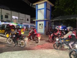 Polres OKU Selatan Gelar Apel Skala Besar di Terminal Muaradua Jelang Malam Takbiran
